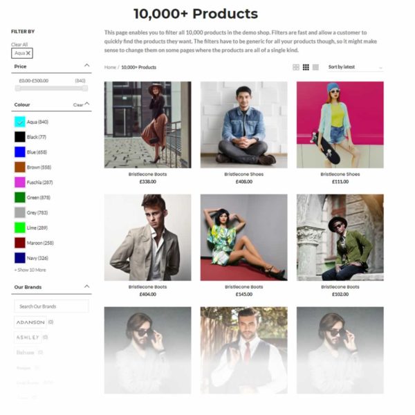 10,000+ Products